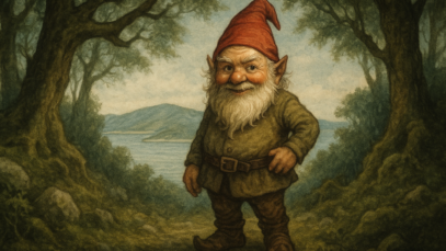 Masmalić - ilustracija kako ga zamišlja umjetna inteligencija, na temelju informacija koje su sadržane u članku o mitološkom biću otoka Cresa / Blaga & misterije