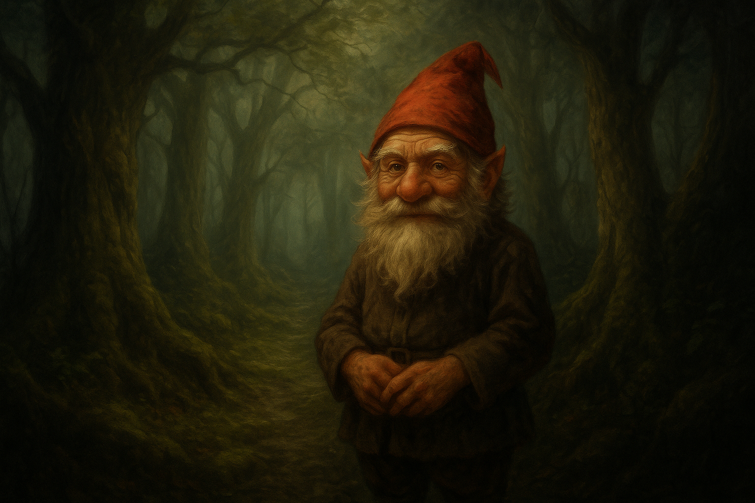 Ilustracija Macmalića kako ju zamišlja umjetna inteligencija, na temelju informacija koje su sadržane u članku o mitološkom biću otoka Cresa / Blaga & misterije