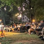 Otvorenje Festivala Miroslav Krleža, dvorište Akademije likovnih umjetnosti u Zagrebu / FOTO: Ana Mičić, Citadela Invicta