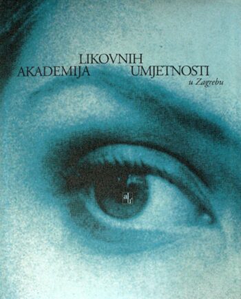 Naslovnica monografije ALU – Akademija likovnih umjetnosti u Zagrebu 1907–1997, tvrdi uvez