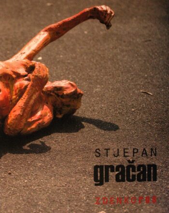 Naslovnica monografije “Stjepan Gračan" autora Zdenka Rusa, ALU Zagreb, 2014, tvrdi uvez