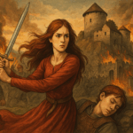 Ilustracija legende o Cvijeti Brestovskoj / Blaga & Misterije