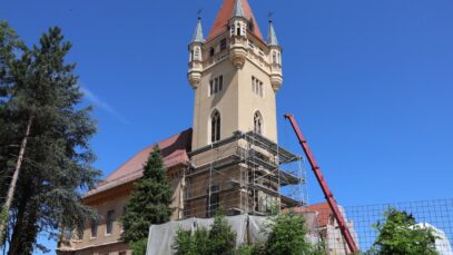 Obnova dvorca Feštetić, lipanj 2025. godine FOTO: Međimurska županija