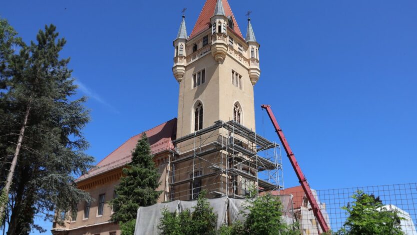 Obnova dvorca Feštetić, lipanj 2025. godine FOTO: Međimurska županija