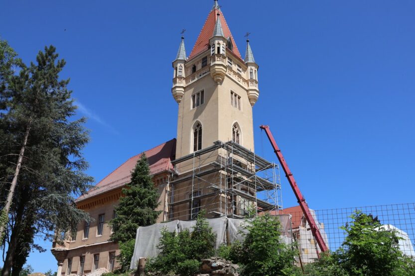 Obnova dvorca Feštetić, lipanj 2025. godine FOTO: Međimurska županija