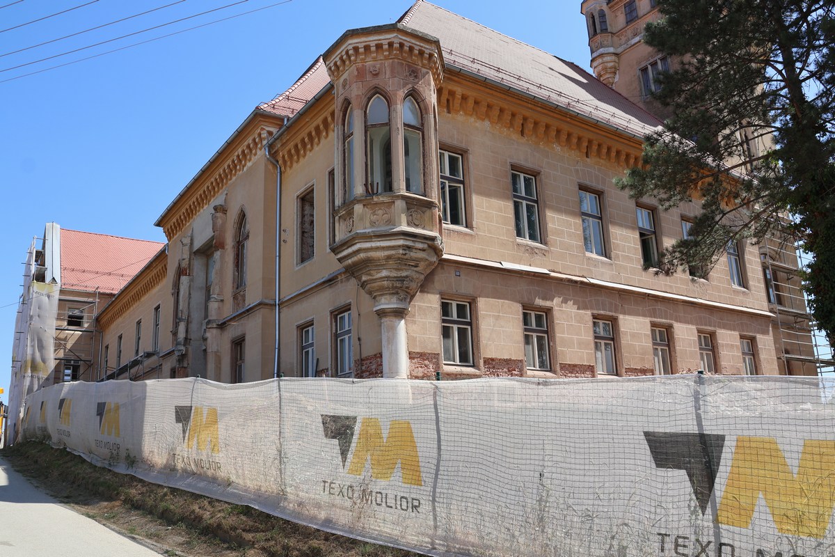 Obnova dvorca Feštetić, lipanj 2025. godine FOTO: Međimurska županija