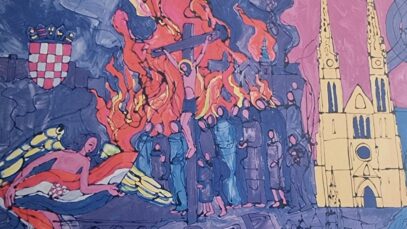 Pasionska baština - ilustracija; "Muka u temeljima hrvatske kulture – o 1100. obljetnici Hrvatskog Kraljevstva"