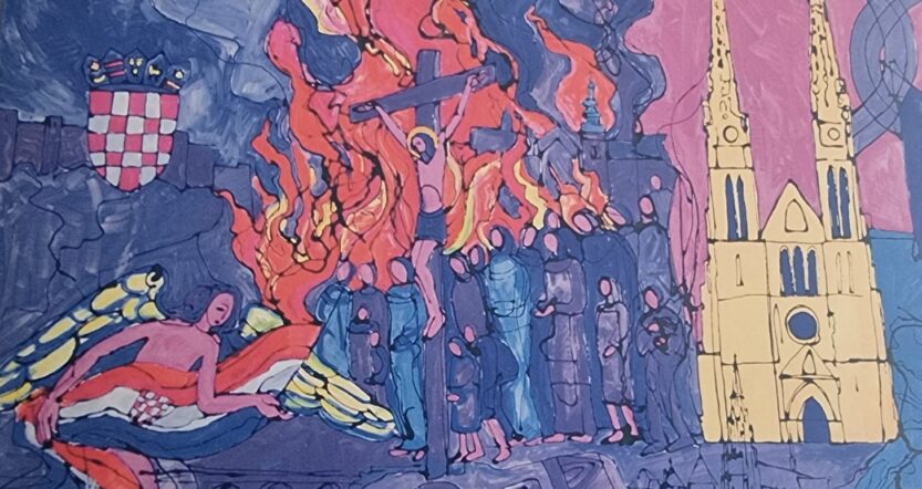 Pasionska baština - ilustracija; "Muka u temeljima hrvatske kulture – o 1100. obljetnici Hrvatskog Kraljevstva"