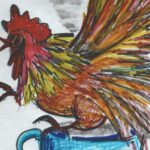 Naslovnica knjige recepata "Bistrajnska kuharica" autora Domagoja Sironića, Marije Škrlin i Marka Šimunića, 2019.