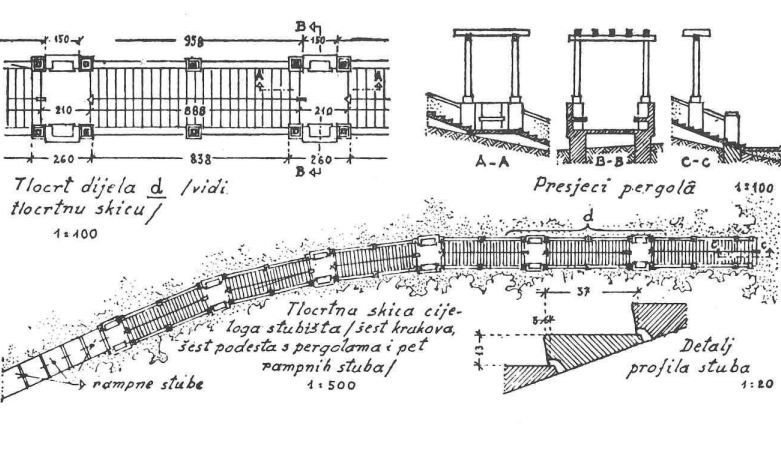 Schlosserove stube - tlocrt, IZVOR: Život umjetnosti, 1988 / Institut za povijest umjetnosti