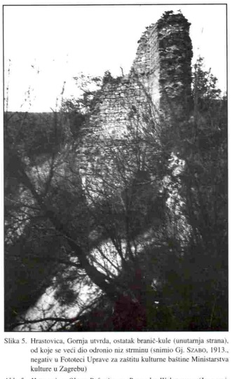 Izvor: Zorislav Horvat, Hrastovica kraj Petrinje, Prilozi Instituta za arheologiju u Zagrebu, Vol. 15/16 No. -, 1998.