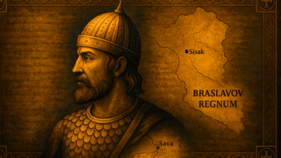 Ilustracija koja predstavlja kneza Braslava / Blaga & misterije