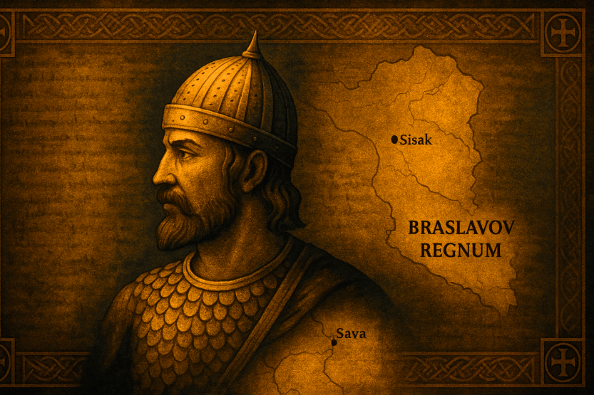 Ilustracija koja predstavlja kneza Braslava / Blaga & misterije