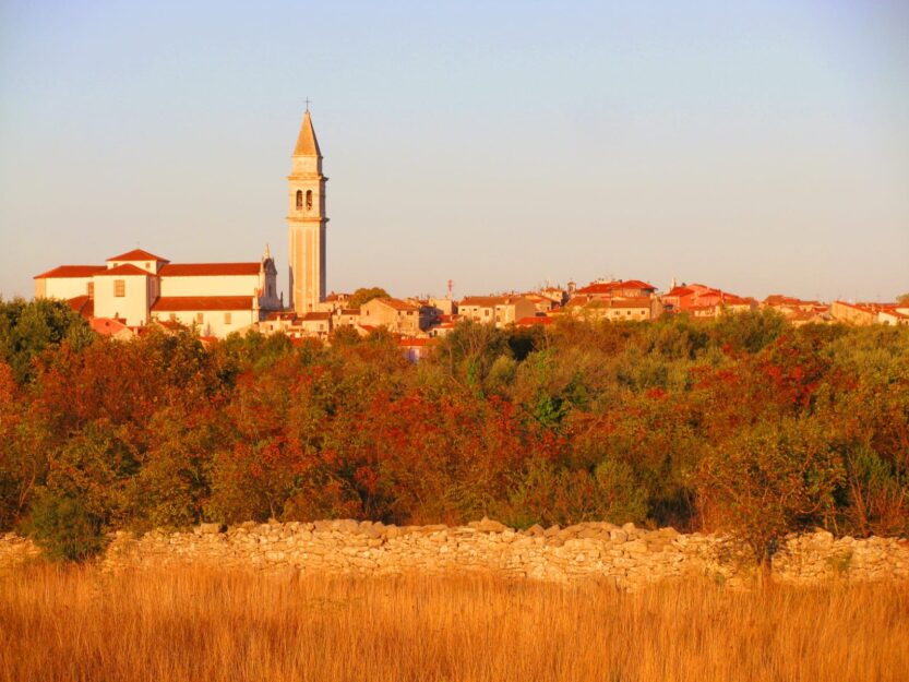 Vodnjan, panorama, FOTO: Tin Horvat, fotografija uz pjesmu "Vodnjane grade"