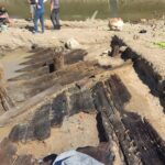 Rimska lađa pronađena u koritu rijeke Kupe FOTO: Gradski muzej Sisak