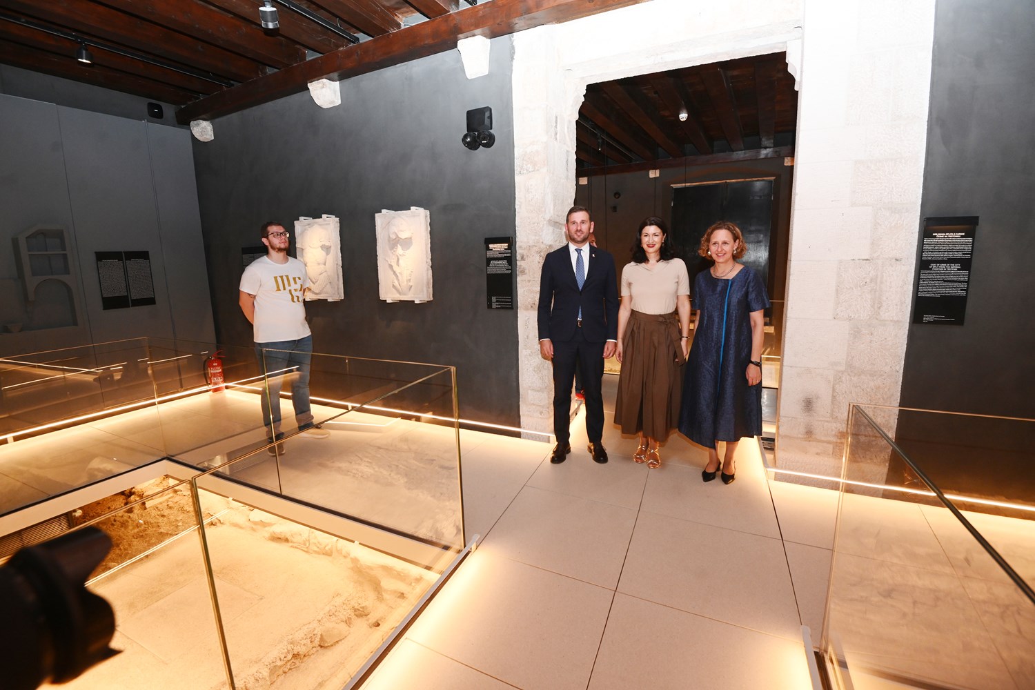 Novi stalni postav Muzeja grada Splita, otvorenje, FOTO: HINA / Prijenos s Ministarstva kulture i medija RH