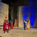 Predstava Tomislav i Adriana na Medvedgradu, rujan 2025. FOTO: Gradsko kazalište Trešnja