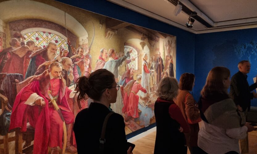 Obilazak izložbe U početku bijaše kraljavstvo, Klovićevi dvori