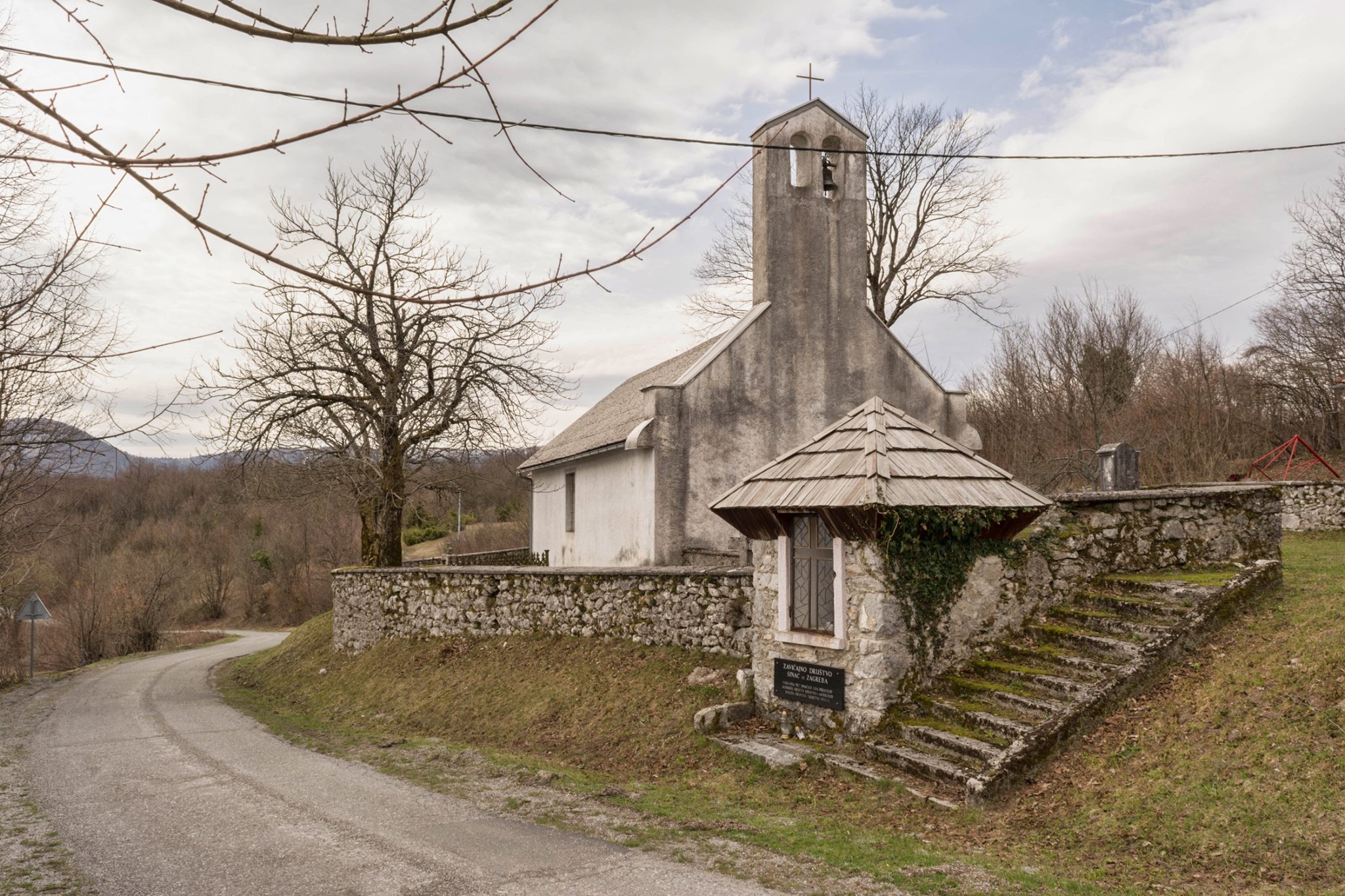Crkva sv. Antuna uz srednjovjekovnu cestu, pored dominikanskog samostana. FOTO: Darko Antolković