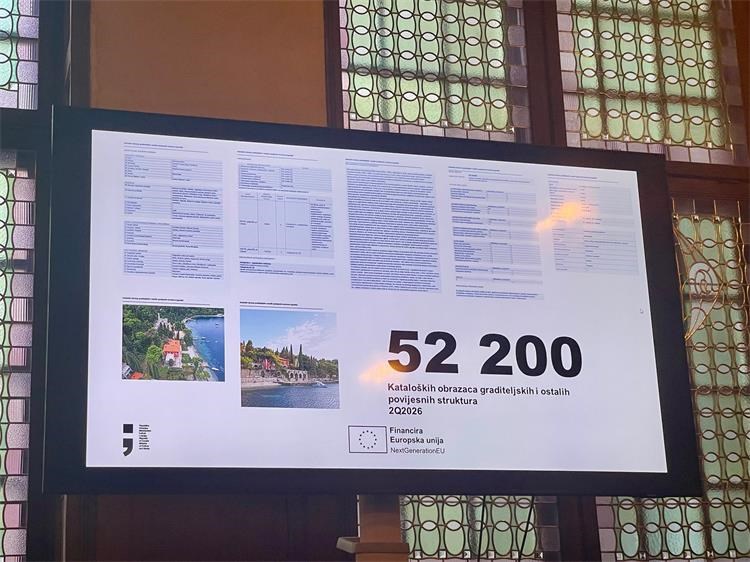 Prezentacija sustava Konzervatorskih podloga / Ministarstvo kulture i medija RH