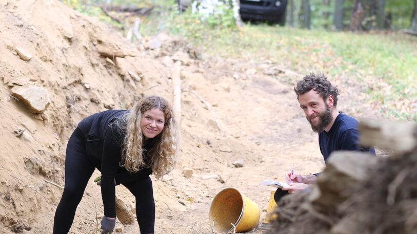 Arheološki lokalitet Gradna kod Voćina FOTO: Kristijan Toplak / Virovotičko - podravska županija