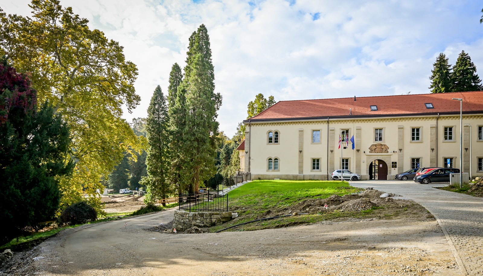 Obnova arboretuma Opeka, obilazak gradilišta 14.10.2025. FOTO: Varaždinska županija, ured župana