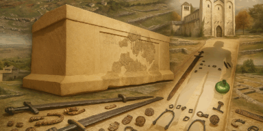 Ilustracija koja prikazuje stopljene elemente koji su vidljivi u nastavku članke / AI / redakcija portala