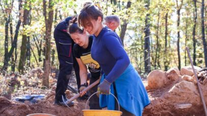 Arheološka istraživanja na lokalitetu Kagovac kraj Vetova FOTO: Požeško - slavonska županija