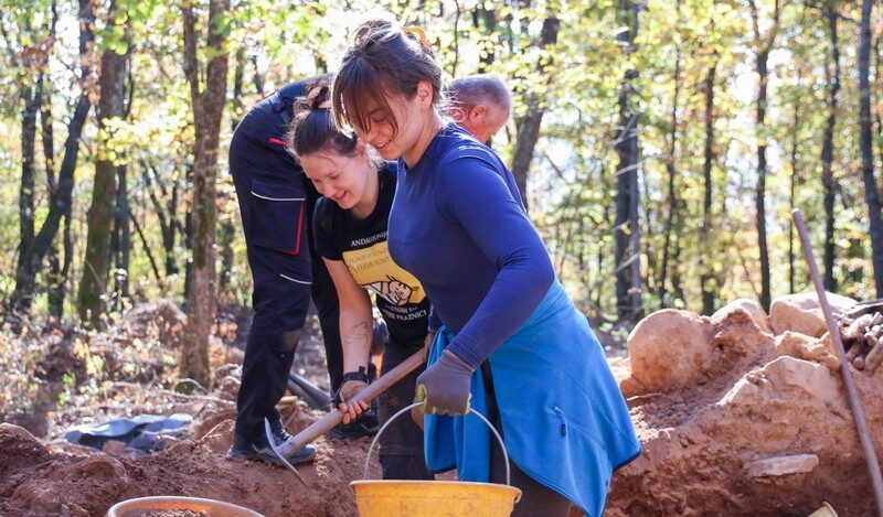 Arheološka istraživanja na lokalitetu Kagovac kraj Vetova FOTO: Požeško - slavonska županija