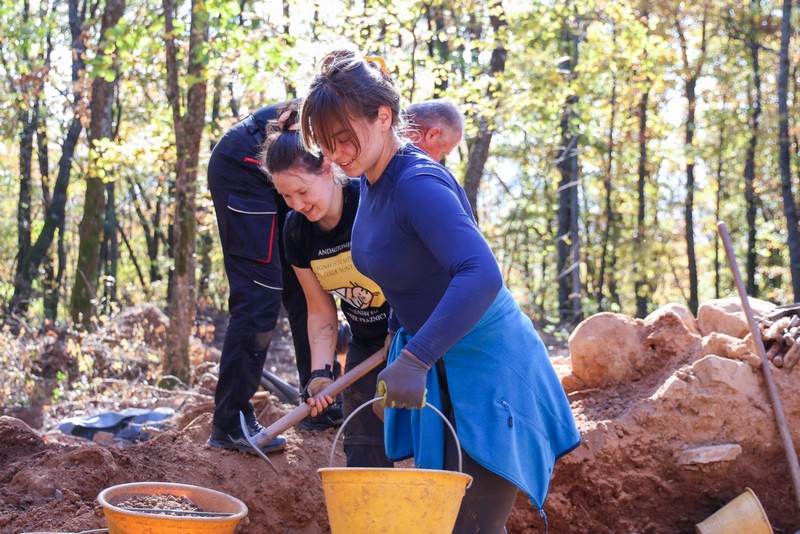 Arheološka istraživanja na lokalitetu Kagovac kraj Vetova FOTO: Požeško - slavonska županija