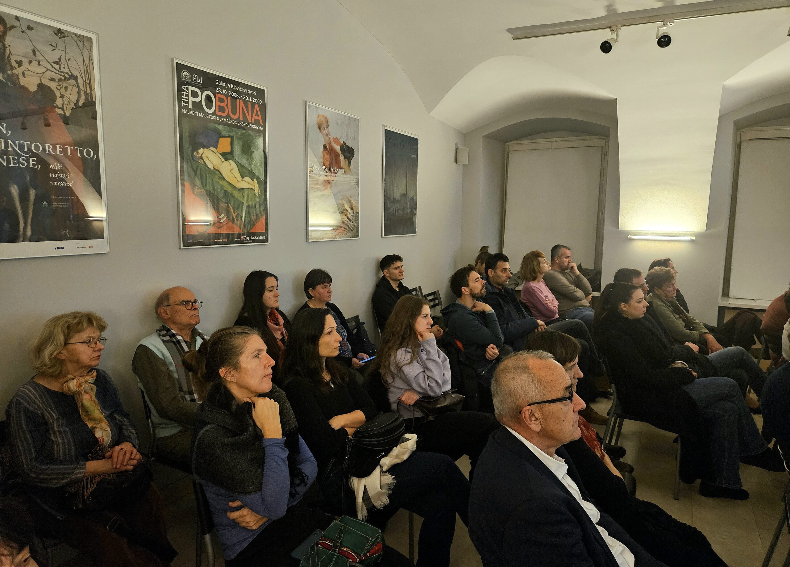 Publika na predavanju Tomislava Galovića, FOTO: LLK