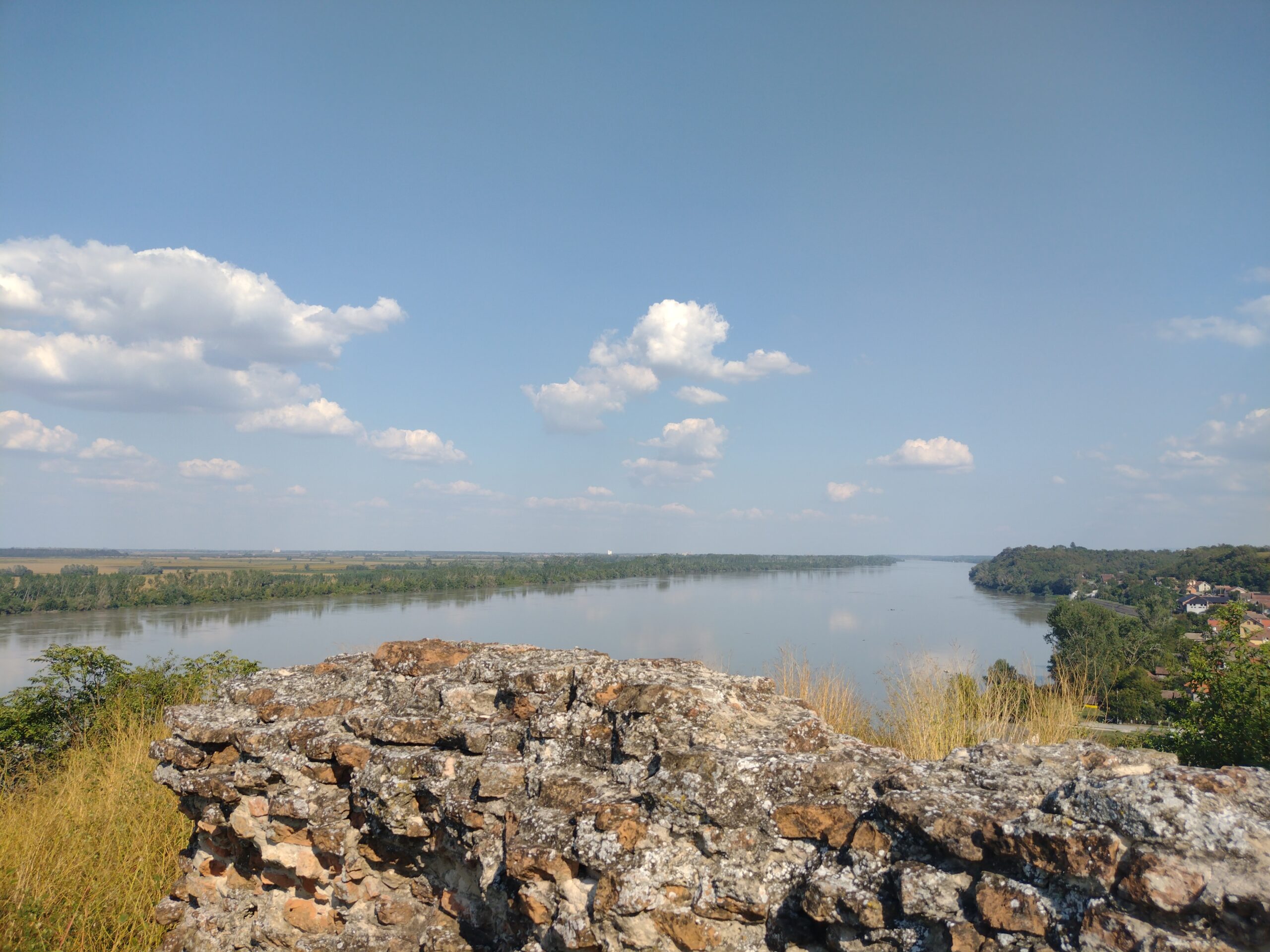 Pogled sa tvrđave Šarengrad FOTO: Krešimir Regan, Leksikografski zavod Miroslav Krleža
