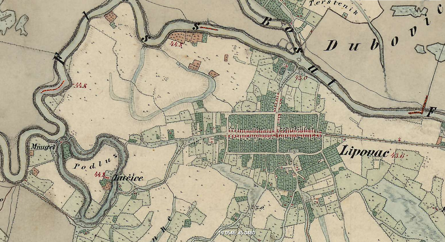 Lipovac treća izmjera XIX