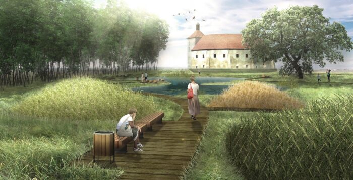 Vizualizacija uređenja okoliša FOTO: FOTO: Grad Đurđevac, djurdjevac.hr