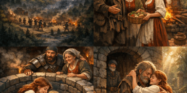 Ilustracija legende. Slika je generirana uz pomoć ChatGPT (OpenAl), 2025.