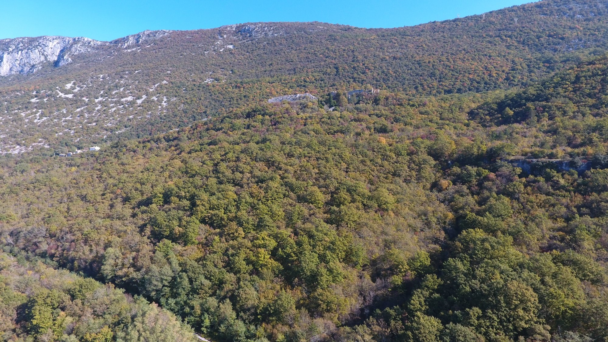 Položaj kaštela Kožljak FOTO: Dalibor Lovrić 