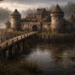 Wasserburg ilustracija. Slika je generirana pomoću ChatGPT-a 2026.