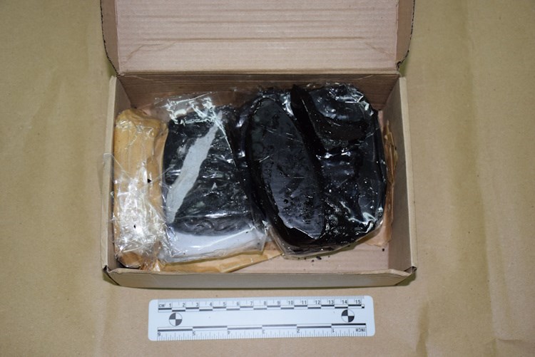 Pošiljka DMT,zapakirana, FOTO: PU zagrebačka