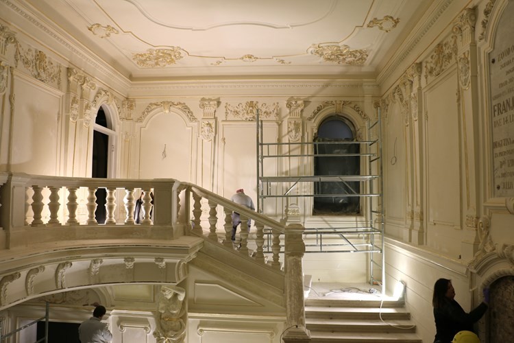 Hrvatski glazbeni zavod u obnovi, unutrašnjost, 21. siječnja 2025. FOTO: Ministarstvo kulture i medija RH