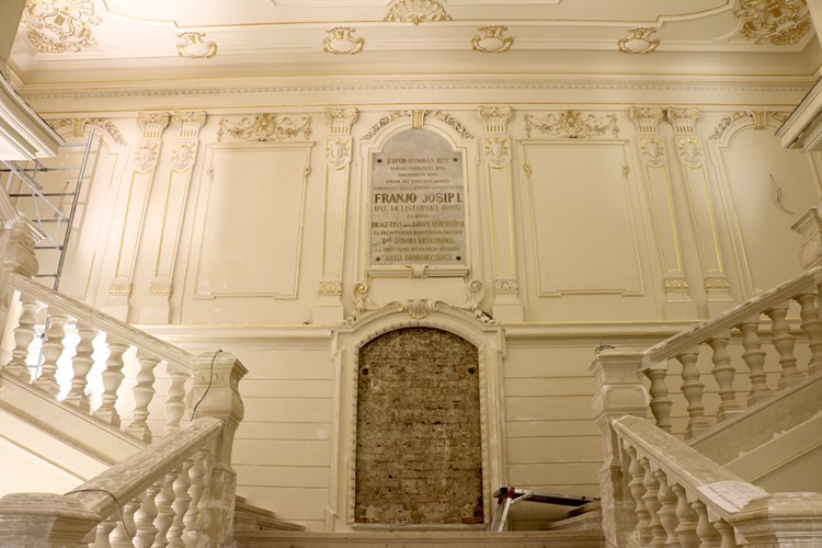 Hrvatski glazbeni zavod u obnovi, unutrašnjost, 21. siječnja 2025. FOTO: Ministarstvo kulture i medija RH