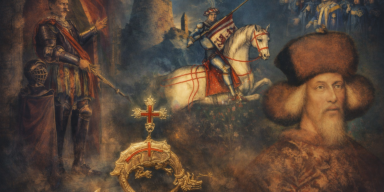 Ilustracija povijesnih ličnosti i predmeta koji se vezuju uz Red zmajskih vitezova / Uredništvo / Blaga & misterije