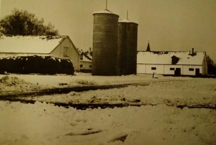 U pozadini ove stare fotografije vidljiv je toranj porušene kapele sv. Stjepana. Fotografija iz arhive Davora Rusana.