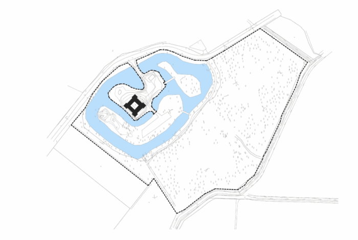 Granica obuhvata zahvata idejnog projekt Izvor: Idejni projekt uređenja, gvg.hr