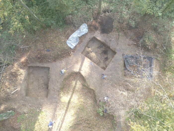 Pogled iz zraka na istraživani prostor. FOTO: Muzej Moslavine Kutina 