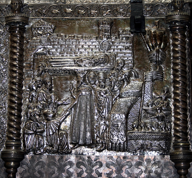 Škrinja sv. Šimuna sadrži prikaz u kojem Ludovik I. Anžuvinac ulazi u Zadar FOTO: Wikipedia Commons