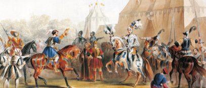 Viteški turnir. Autor Roger Griffith. Izvor: wikipedia.org