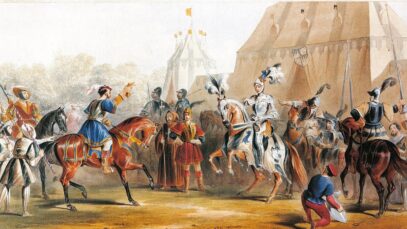 Viteški turnir. Autor Roger Griffith. Izvor: wikipedia.org