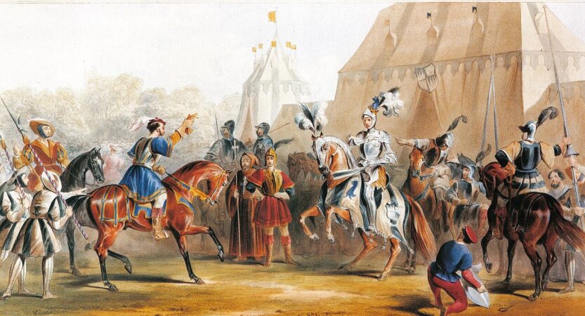 Viteški turnir. Autor Roger Griffith. Izvor: wikipedia.org