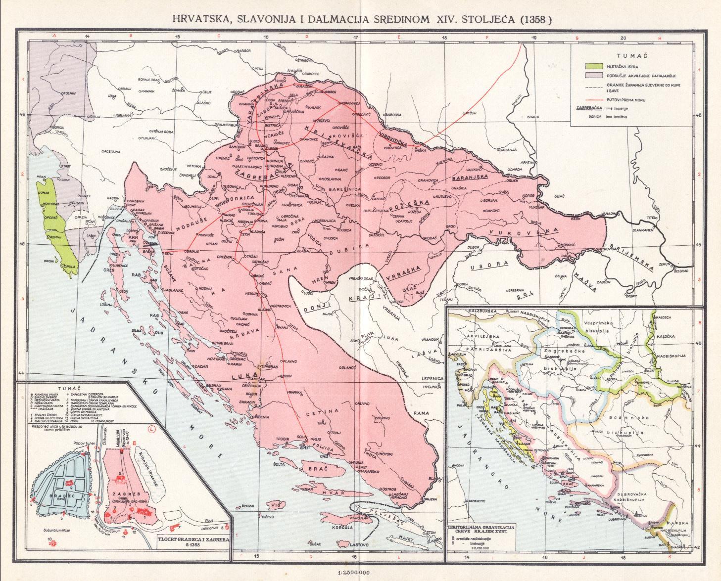 Hrvatska, Slavonija i Dalmacija nakon Zadarskoga mira