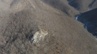 Ostatci utvrde Kozja draga FOTO: Dalibor Lovrić